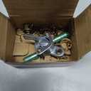 1PZ M2W-001 In-Line Gas Fuel Shut Off Petcock fits 6mm 1/4" or 3/16" ID Hose Fuel Line for 50cc 70cc 90cc 100cc 110cc 125cc Scooter Quad Go Kart Moped Baja BA150 ATV X15 X18 X22 Mini Pocket Bike