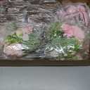 Novabright 6 Set We Can Bearly Wait Baby Shower Decorations Pink Baby Shower Table Centerpieces 4.72 Inch Wooden Boxes with Letters, Bears Stuffed Animal, Floral for Gender Reveal Party Decorations