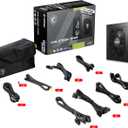 MSI MAG A750GL PCIE5, Fully Modular Compact Gaming 750W Power Supply, 80+ Gold, ATX 3.1 & PCIe 5.1 Ready, Native Dual-Color 12V-2x6 Cable, 
