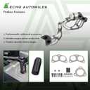 Catalytic Converter Compatible with Subaru Outback 2015-2019, Legacy 2015-2019 2.5L H4 EPA Compliant, Interchanges with OE 44620AC581 and 44620AC621