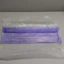 Mahjong Racks with Pushers 4PCS Set Majiang Tile Holder Acrylic Mahjong Racks Accessories and Gifts (Deep Purple)