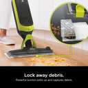 Shark VACMOP Cordless Hard Floor Vacuum Mop Includes 2 Disposable VACMOP Pads and a 12oz VACMOP Solution, Charcoal Gray, VM180