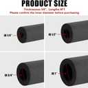 Pipe Insulation Foam Tube - Foam Pipe Insulation for Pipe Freeze Protection and Sharp Edge Protection 1/2" ID x 3/8" THK x 6FT