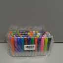 48 Pcs Suncatcher Paint Pens for Kids Stained Glass Pigment Window Art Pens Suncatcher Paint Crafts Sets for Kids(10ML Each,24 Colors)