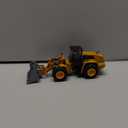 duturpo 1/50 Scale Metal Diecast Backhoe Loader Toy, Metal Play Construction Vehicles Trucks Toy for Boys