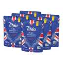 Tilda Ready to Heat Pure Basmati Rice, Convenient Microwaveable Rice, 8.5 Ounce Pouch (Pack of 6), BBD: 09/2024