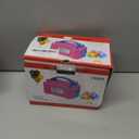 Balloon Pump Electric,110V 600W Balloon Blower Inflator Dual Nozzle Air Pump Balloons Inflator for Decoration, Party, Sport,Gifts:2 Balloon Tying Tools (Rose Red)