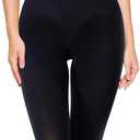 BRABIC Tummy Control Shapewear for Women Compression Leggings Full Body Seamless Faja Body Shaper Bodysuit (Small, Black)
