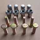 85-1096 Wheel Stud 7518378 and Nut Kit Replacement for Polaris Sportsman 570 SP 2015-2025 ATV Front Rear, Ranger 700 800 570 utv RZR 900