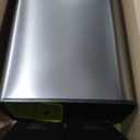DUMOS 2x8-Gallon Dual Trash Can, Kitchen Garbage Bin with Lid, Matte Gray
