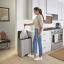 Rubbermaid Elite Stainless Steel Step-On Trash Can, 12 Gallon
