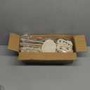 Tinksky 1-40 Wooden Table Numbers with Holder Base for Wedding Home Party Decoration, Pack of 40