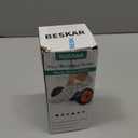 BESKAR Foot Massager Roller for Plantar Fasciitis Relief, Portable, Deep Tissue Muscle Massage, Foot Arch and Heel Pain, Reflexology Tool (Black)