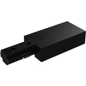 Lighting, H Track Live End Connector in Black