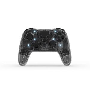 Wireless RGB Controller, Full Motion Control Gamepad, Customizable Paddle Buttons, Rechargeable Battery, Translucent
