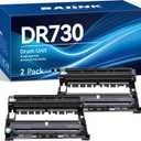 Compatible DR730 Drum Unit Replacement for Brother DR-730 DR 730 Compatible for HL-L2350DW HL-L2370DW HL-L2395DW HL-L2325DW HL-L2390DW DCP-L2550DW MFC-L2750DW MFC-L2710DW Printer