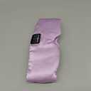 MUSICOZY 3D Silk Bluetooth Sleep Mask Headphones, Mulberry Silk Eye Mask with Ultra-Thin Wireless Speakers, Bluetooth 5.4 Sleeping Headphones for Side Sleepers, Music Sleep Mask Gifts for Men Women (Light Purple)