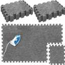 Ziliny 8 Pack Large Wool Pressing Mat 22" x 63" Wool Ironing Mat Felted Blending Ironing Pad Sewing Machine Muffling Pad Iron Board for Quilters Quilting Supplies and Notions Accessories