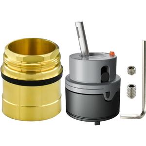 RP50587 Single Handle Compatible with Delta Repair Kit,Lavatory Kitchen Shower Faucet Valve Assembly,Works with DIAMOND Seal Technology Models Featuring a 36 mm Motion Cartridge, RP51503 Bonnet Nut