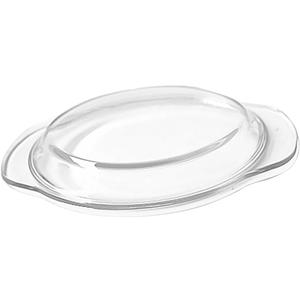 Microwave Glass Splashproof Cover 8-Inch Heat-Resistant Lid for Oven Bowls Reusable Microwave Plate Protector for Even Cooking and Kitchen Use