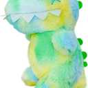 Cute Animal Plush Pillow, Cuddly Stuffed Pillow for Play and Hug, Perfect Soft and Huggable Pillow Gift for Your Family(Colorful Dinosaurs)