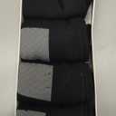 Men's Athletic Cushioned Ankle Socks, Comfort Wicking Anti-Blister Running Sock 5 Pairs (9-12)