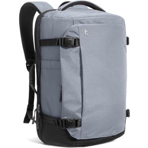 tomtoc Travel Backpack 40L, TSA Friendly Flight Approved Carry-on Luggage Hand Water-resistant Lightweight Business Rucksack, Durable Large Weekender Bag Daypack Fits 17.3 Inch Laptop