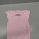 SUUKSESS Women Backless Sexy Going Out Tops Double Lined Open Back Y2k Basic Tee Shirts