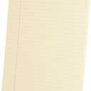 Pendaflex TOP20011 Ivory Gold Fibre Legal Rule Retro Writing Pads - 4 Pieces