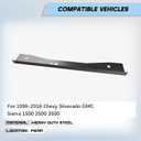 Rear Spare Tire Support Plate Shock Mount Frame Crossmember Compatible with 2007-2014 Chevy Silverado GMC Sierra 1500 2500 3500