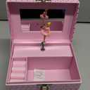 Ballerina Music Box 4.3 x 4 x 5.75 inches - Pink 