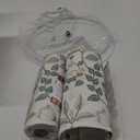 GOSO 2pcs Medium Lampshade Polyester Fiber Printing Plants Drum Lamp Shade For TableLamp,Floor Lamps,Diy Pendant Light,Wall Hanging,Spider Fitter 13 "Top x 13" Bottom x 10 "High, Assembly Required