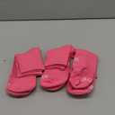 3 Pairs Nxtrnd Quarter Socks for Men & Boys, Padded Athletic Socks for Football (Large, Pink)