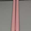 Closet Rods for Hanging Clothes, 17 to 84 Inches Stepless Adjustable Metal Closet Rod, 1.3 Inches Heavy Duty Clothes Hanging Rod for Closet Wardrobes Laundry RV, Pink