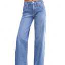 EMMIOL Womens Jeans Straight Leg,Mid-High Rise Baggy Denim Pants,Boyfriend Wide Leg,Loose Fit with Pocket,Runs Small; Size Up