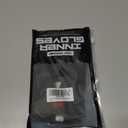 WYOX Boxing Hand Wraps Inner Gloves Men Women, Half Finger Under Mitts with Elasticated Bandages for Fist Protection, Ideal for Muay Thai, Kickboxing, MMA, and Martial Arts, Perfect for Training (Black, XL)