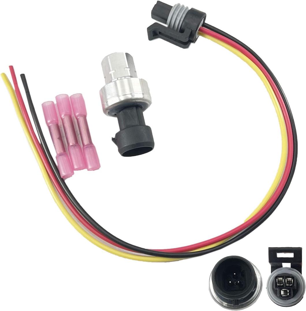 A/C Refrigerant Pressure Switch Sensor Pigtail 22678731 8971482280 Compatible with Enclave Lacrosse Regal Camaro Cobalt Colorado Cruze