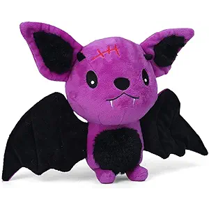 Blnboimrun Squeaky Dog Toys for Chewing, Interactive Plush Bat with Crinkle Paper, Durable Puppy Toys for Small Medium Large Dogs, Indoor Outdoor Pet Toy for Aggressive Chewers