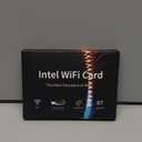 WiFi 6E Wireless Card Intel AX210 NGW Bluetooth 5.3 Tri-Band 5400Mbps Network Adapter for Laptop Support Windows 10/11 (64bit) M.2/NGFF