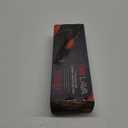 CHI Lava Ceramic Hairstyling Flat Iron | 1" Volcanic Lava Ceramic Floating Plates | Smooth Glide helps prevent damage | Analog On/Off Switch | Black/Red