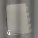 Clear Case for iPad mini 7 (A17 Pro), iPad mini 7th/6th Generation Case (2024/2021),Slim&Light,Shockproof Transparent Hybird Back,Yellowing Resistant,Supports Pencil Pro&USB-C (Cream White)