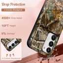 for Samsung Galaxy S24/S25 Case - [Compatible with MagSafe] Women Cute Girls Magnetic Protective Phone Cover Boys Cool Forest Heavy Duty Shockproof Funda for Samsung S24/S25 Cases
