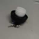 Hirificing Locking Gas Cap Fuel Tank with Key, Gas Cap Lock Locking Fuel Cap Cover Compatible with Toyota 4Runner, Chevy Silverado 1500 2500 3500, Nissan GMC Honda Subaru Buick #10504 77300-47020