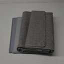 Under Bed Storage, 2 Pack Underbed Storage Container Bags With Lid, Foldable Sturdy Clothes Storage Drawer Organizer W/ 3 Handles, Ultra Thick Fabric Blanket Shoe Storage Box, 30x15x6.7inch, Grey