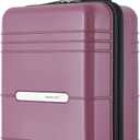 Travelers Club 22" Richmond Spinner Carry-On Luggage, Damson