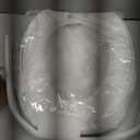 American Standard 5025A65G.020 Telescoping Luxury Slow-Close EverClean Elongated Front Toilet Seat, White
