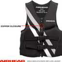 Airhead Orca Neoprene Kwik-Dry Neolite Life Jacket, USCG Approved Adult, Size: Youth