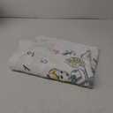 Disney Alice in Wonderland White, Pink, and Blue Cheshire Cat Super Soft Photo Op Milestone Baby Blanket