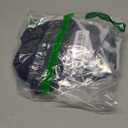 COOrun Women's Golf Polo Shirts V-Neck Sleeveless Collar Tennis Running T-Shirts Quick Dry Navy Blue L