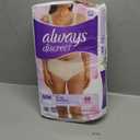 Always Discreet Sensitive, Incontinence & Postpartum Underwear for Women, Maximum Plus Protection, Small/Medium, 28 Count